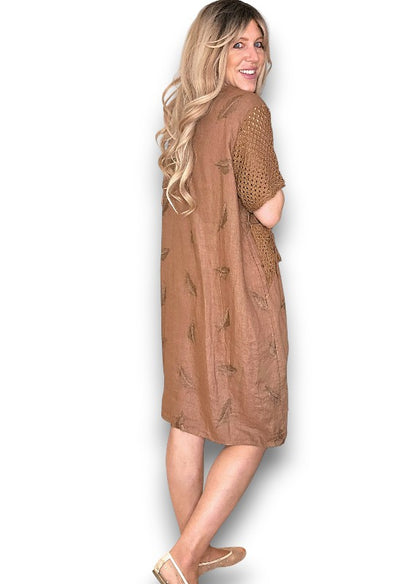Coffee C'est La Vie Easy Dress
