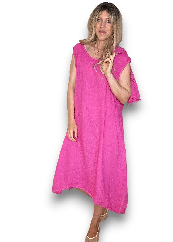 Hot Pink Amalfi 2pc Dress