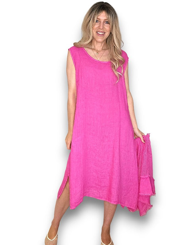 Hot Pink Amalfi 2pc Dress