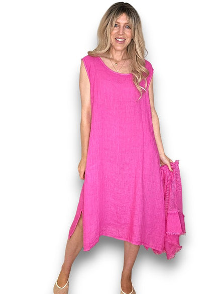 Hot Pink Amalfi 2pc Dress