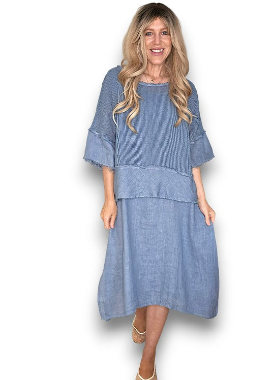 Petrol Amalfi 2pc Dress