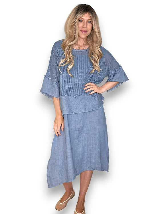 Petrol Amalfi 2pc Dress