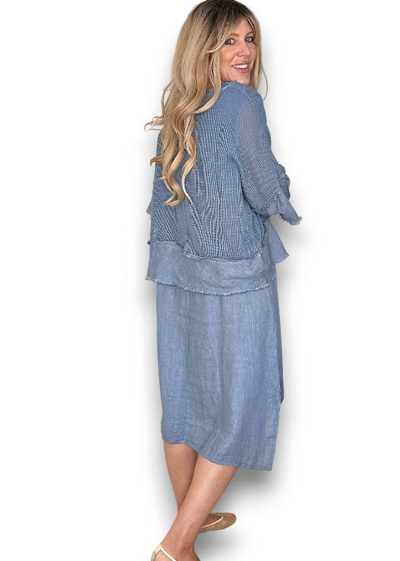 Petrol Amalfi 2pc Dress