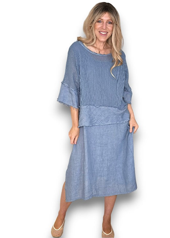 Petrol Amalfi 2pc Dress
