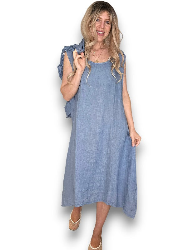 Petrol Amalfi 2pc Dress