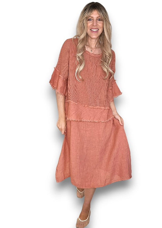 Brick Amalfi 2pc Dress