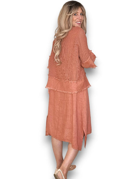 Brick Amalfi 2pc Dress