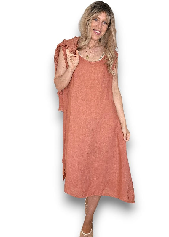 Brick Amalfi 2pc Dress