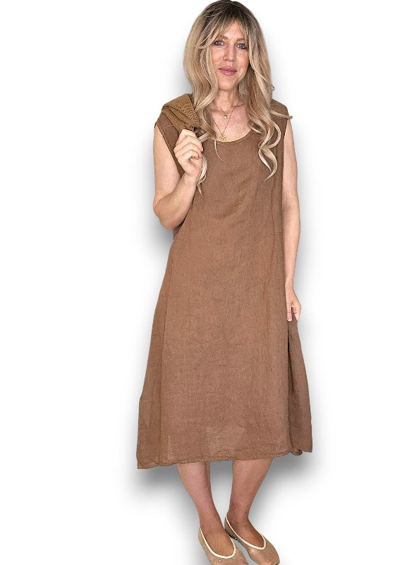 Coffee Amalfi 2pc Dress