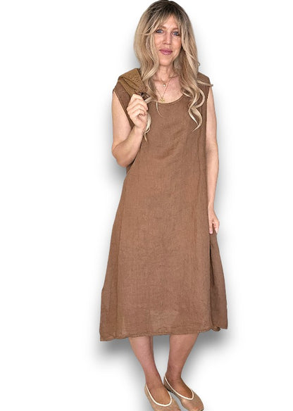 Coffee Amalfi 2pc Dress