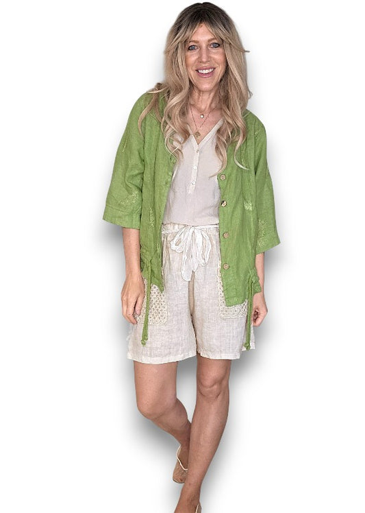 Avocado C'est La Vie Drawstring Jkt