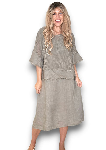 Mocha Amalfi 2pc Dress