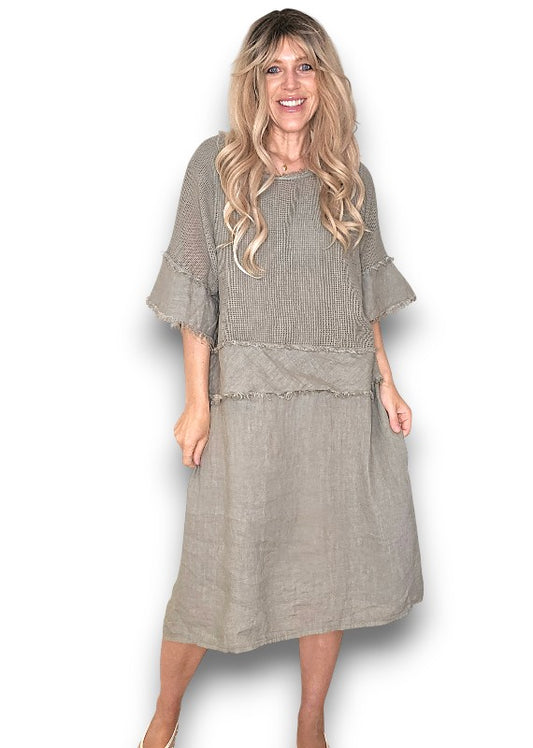 Mocha Amalfi 2pc Dress