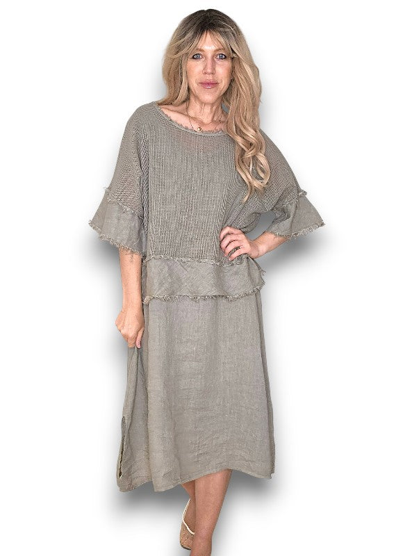 Mocha Amalfi 2pc Dress