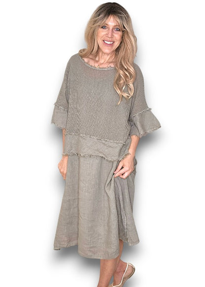 Mocha Amalfi 2pc Dress