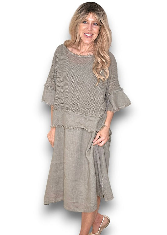 Mocha Amalfi 2pc Dress