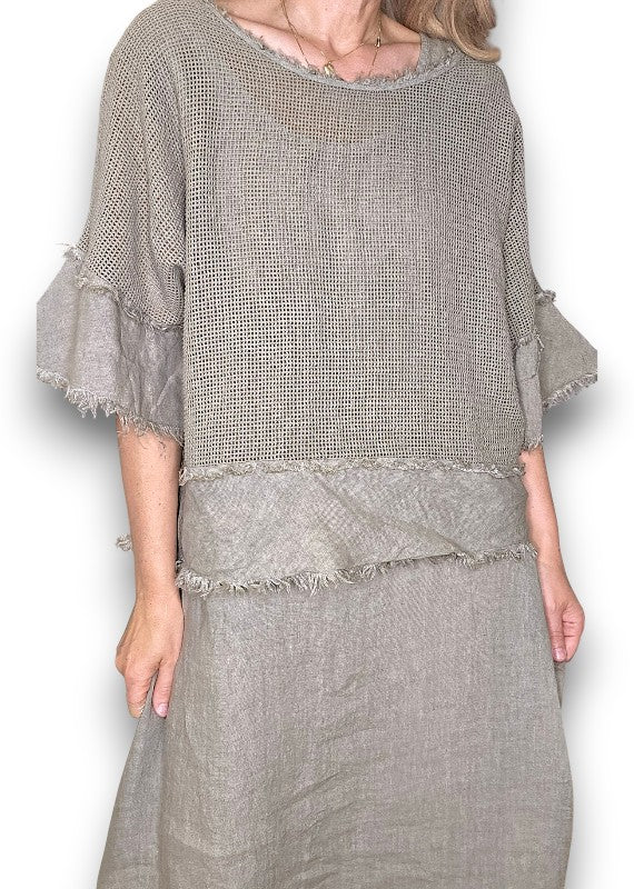 Mocha Amalfi 2pc Dress
