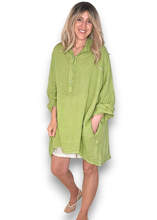 Avocado Coastal Tunic Shirt