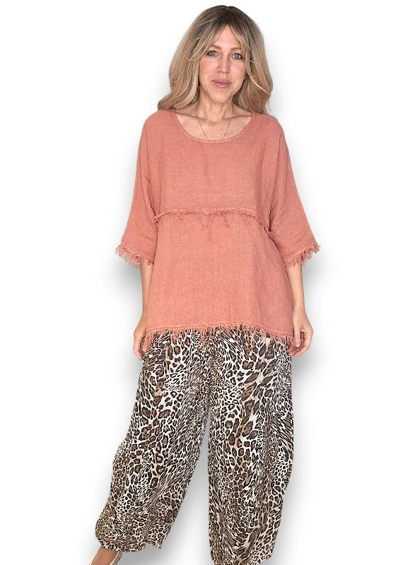 Brick La Mer Fray Tunic