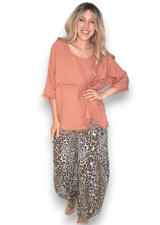 Brick La Mer Fray Tunic