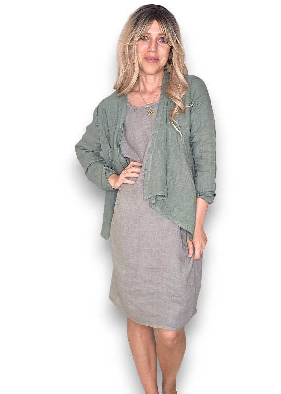 Forest Plain Angled Cover Up Jkt