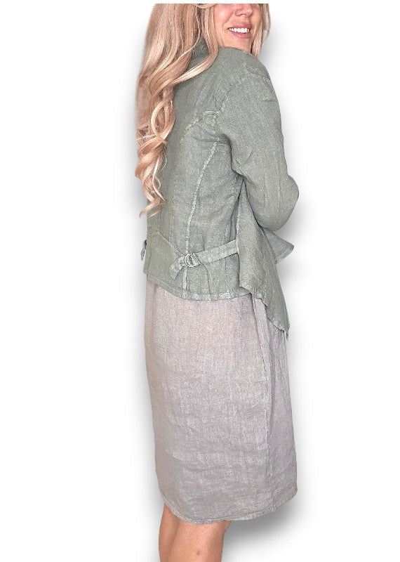 Forest Plain Angled Cover Up Jkt