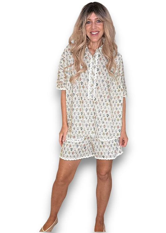 ACKLEJA Ivory Wallflower 2pcs Set