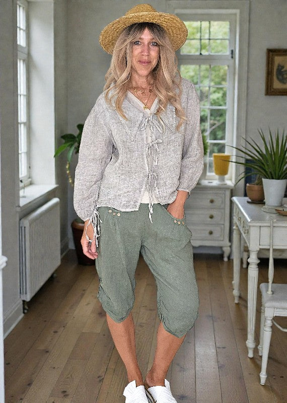 Pale Mocha Wash Dollhouse Top
