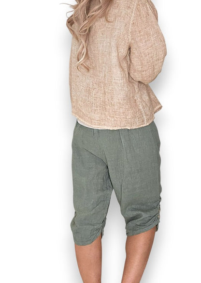 Caramel Wash Dollhouse Top