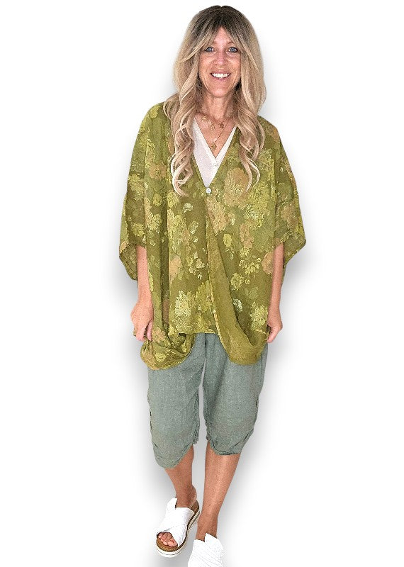 Olive Scarlett Rose Hemmingway Wrap