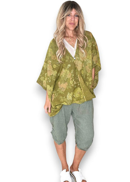 Olive Scarlett Rose Hemmingway Wrap