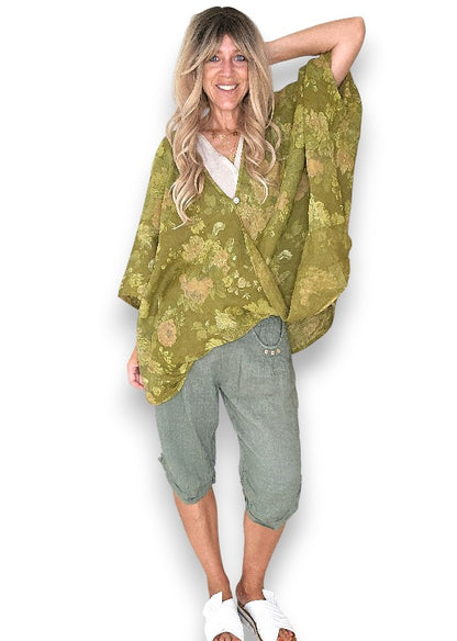 Olive Scarlett Rose Hemmingway Wrap