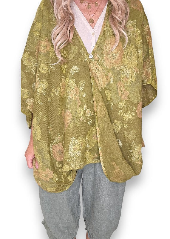 Olive Scarlett Rose Hemmingway Wrap