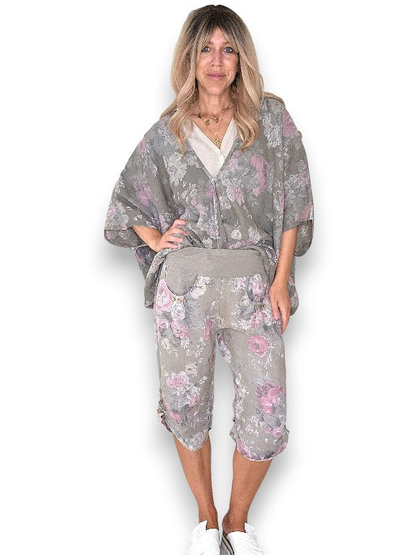 Mocha Scarlett Rose Hemmingway Wrap