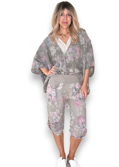 Mocha Scarlett Rose Hemmingway Wrap