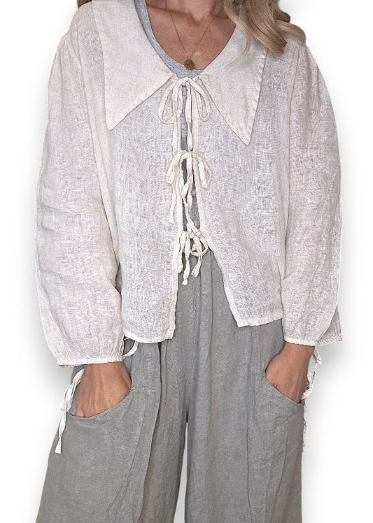 Beige Wash Dollhouse Top