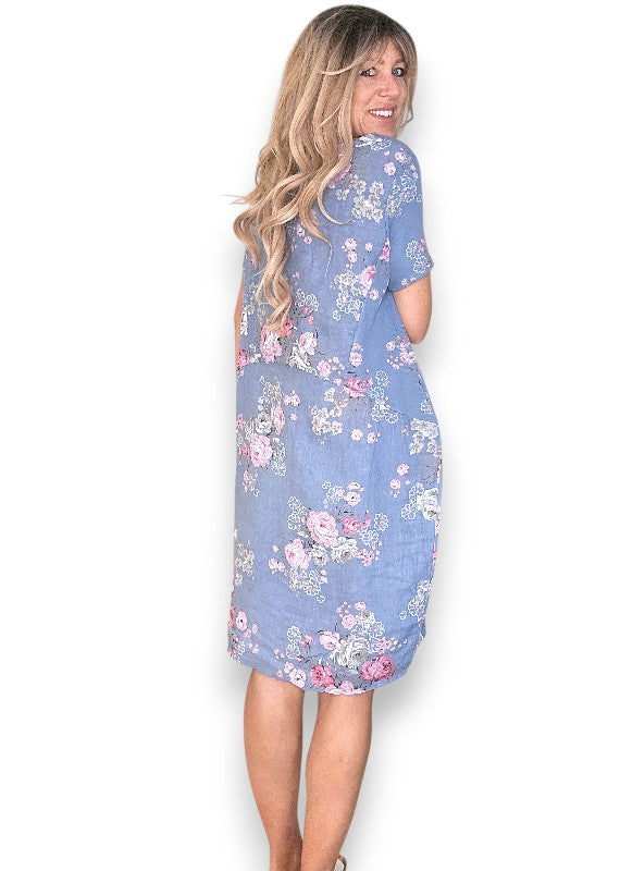 Petrol High Tea Jungle Dress