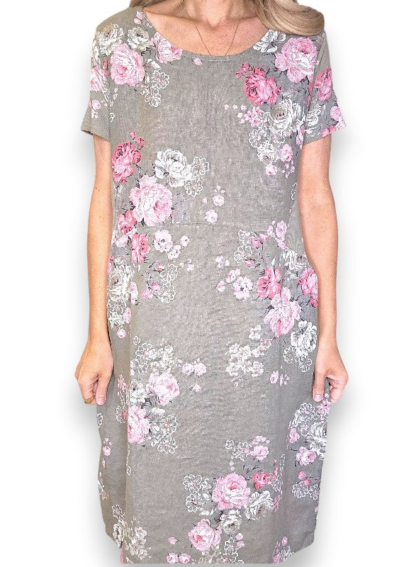 Mocha High Tea Jungle Dress