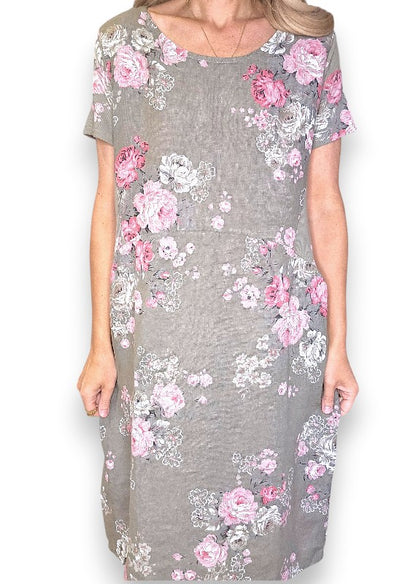 Mocha High Tea Jungle Dress
