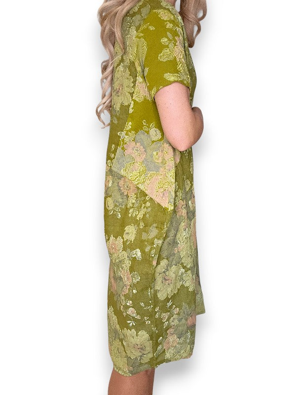 Olive Scarlett Rose Jungle Dress