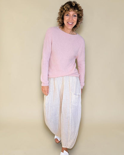 Marle B.Pink Best Basics Baby Alpaca Blend Sweater