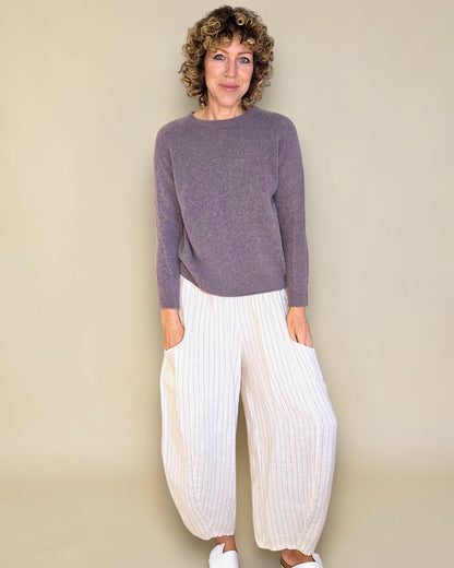 Drk Mocha Best Basics Baby Alpaca Blend Sweater