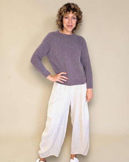 Drk Mocha Best Basics Baby Alpaca Blend Sweater