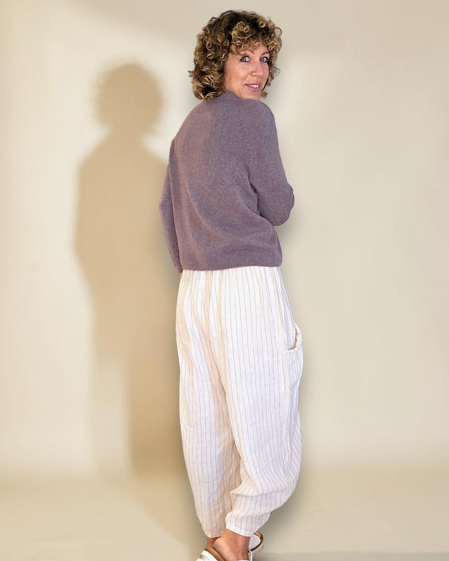 Drk Mocha Best Basics Baby Alpaca Blend Sweater