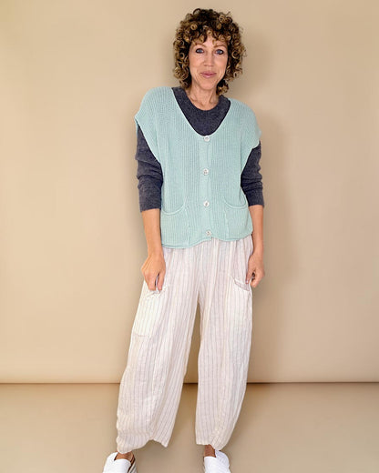Mint Pure Cotton Knit Vest
