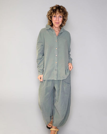 Forest Corduroy Shirt