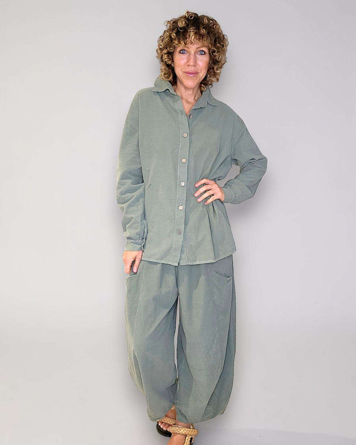 Forest Corduroy Shirt