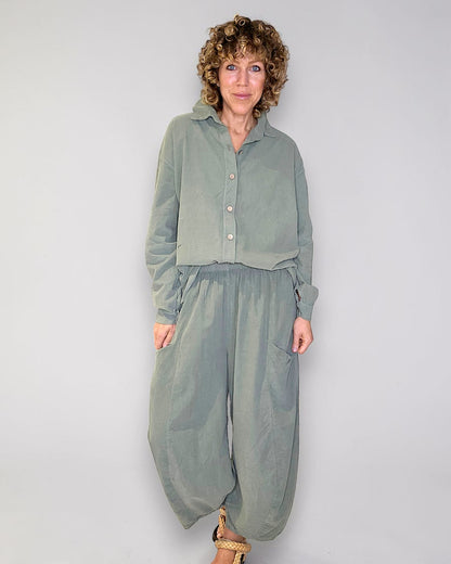 Forest Corduroy Shirt