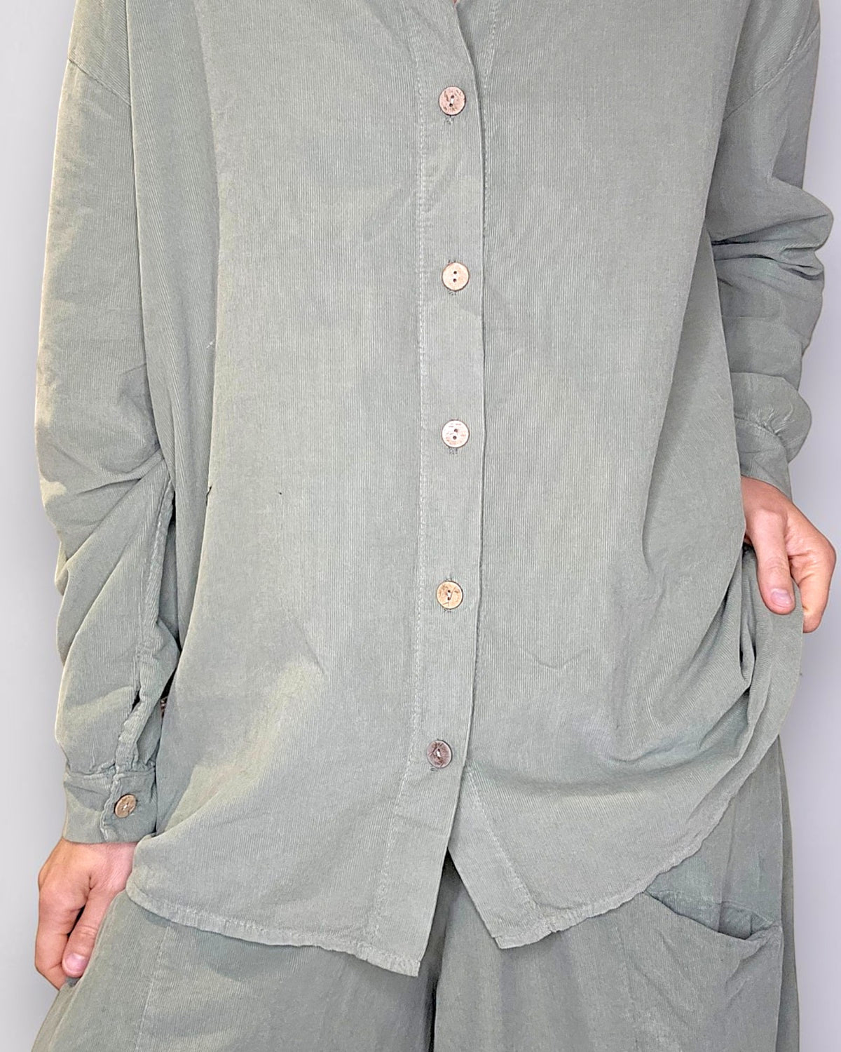 Forest Corduroy Shirt