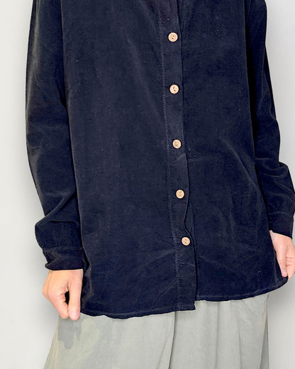 Black Corduroy Shirt